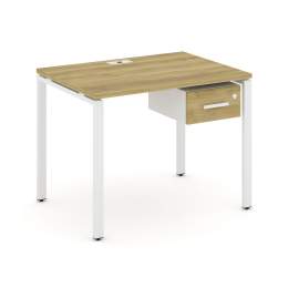 Стол рабочий Concept CN.SP-109 Металл белый